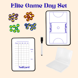 netball coaching board – elite game day kit